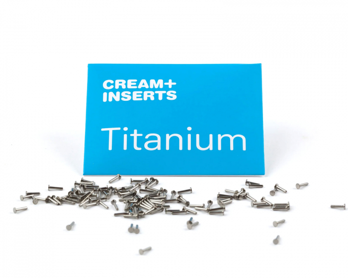 Cream+ Insert Titanium (120-pack)