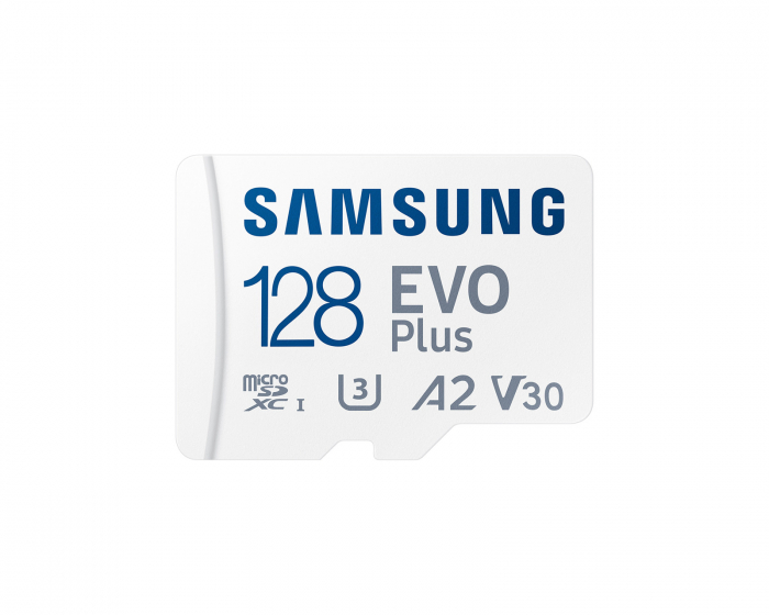 Samsung EVO Plus microSDXC 128GB & SD adapter - Flash Memory Card