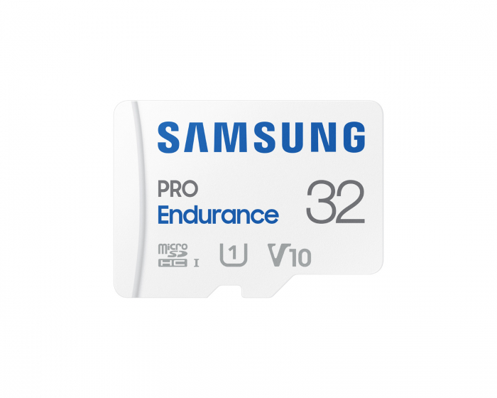 Samsung PRO Endurance microSDHC 32GB & SD Adapter - Flash Memory Card