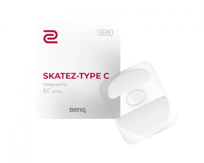 ZOWIE by BenQ Speedy Skatez - Type C - EC Series - White