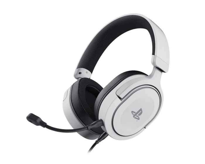 Trust GXT 498W Forta Headset for PS5, PS4 och PC - White