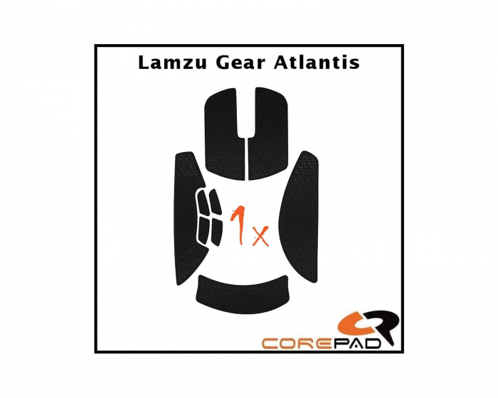 Soft Grips for Lamzu Atlantis - Blue
