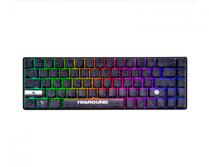 Higround BLACKICE Base 65 Gaming Keyboard - Hotswap [White Flame]