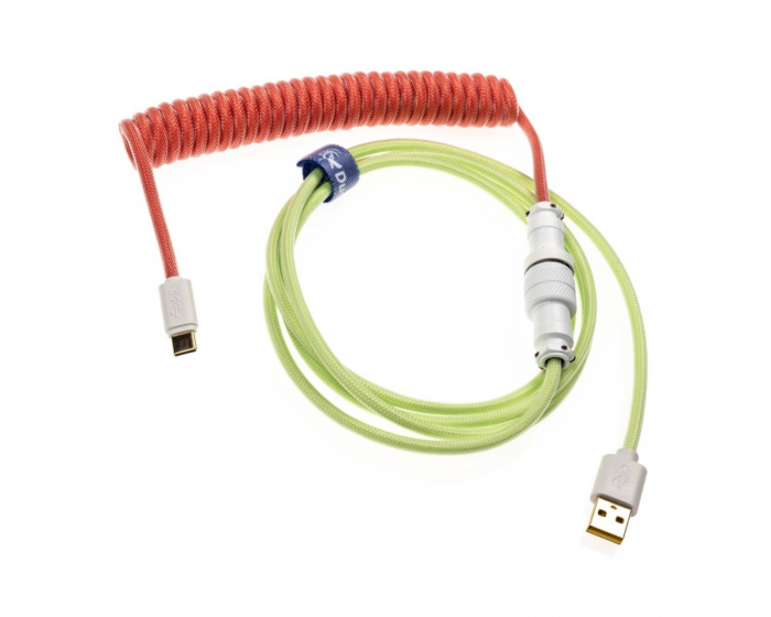 Ducky Premicord Strawberry Frog - Coiled Cable