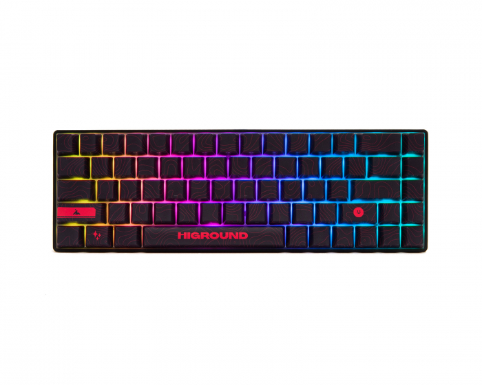 Higround LAVAROCK Base 65 Gaming Keyboard - Hotswap [White Flame]