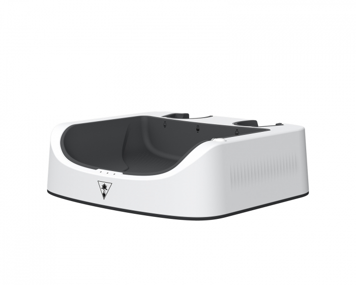 Turtle Beach Fuel Compact VR Charging Station for Meta Quest 2 - White/Grey