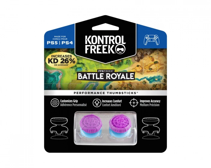 KontrolFreek FPS Freek Battle Royale Purple - (PS5/PS4)