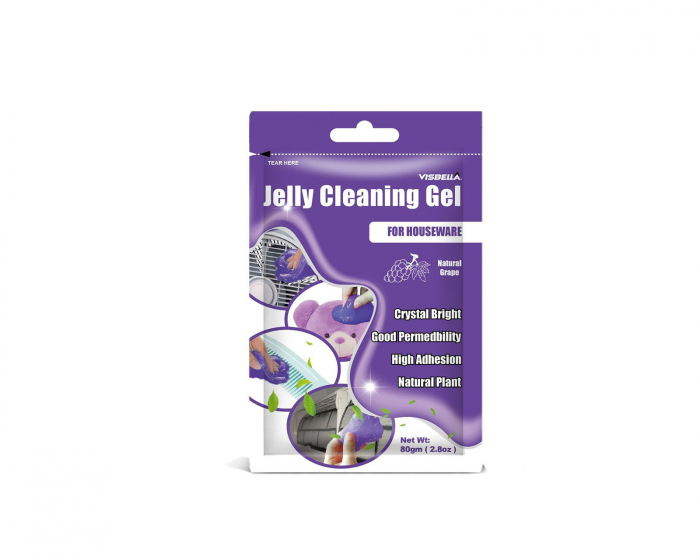 MaxCustom Multi-Functional Keyboard Cleaning Gel 80g - Grape