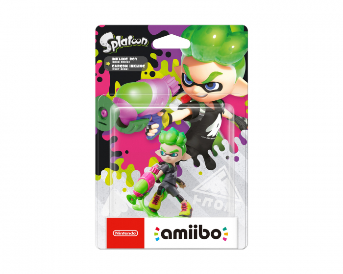 Nintendo amiibo Inkling Boy (Neon Green) - Splatoon Collection