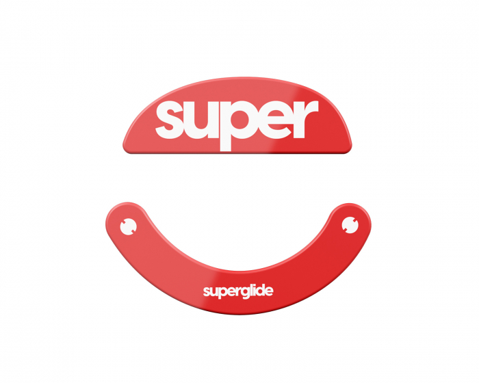 Superglide Version 2 Glas Skates for Pulsar Xlite/V2/V2 Mini/V3 - Red