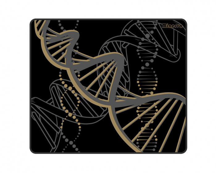 X-raypad Minerva DNA Gaming Mousepad - Gold - XL