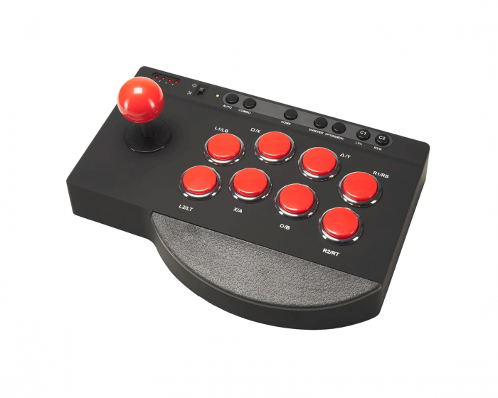 Subsonic Arcade Stick for Switch/Xbox/PS4/PC - Black