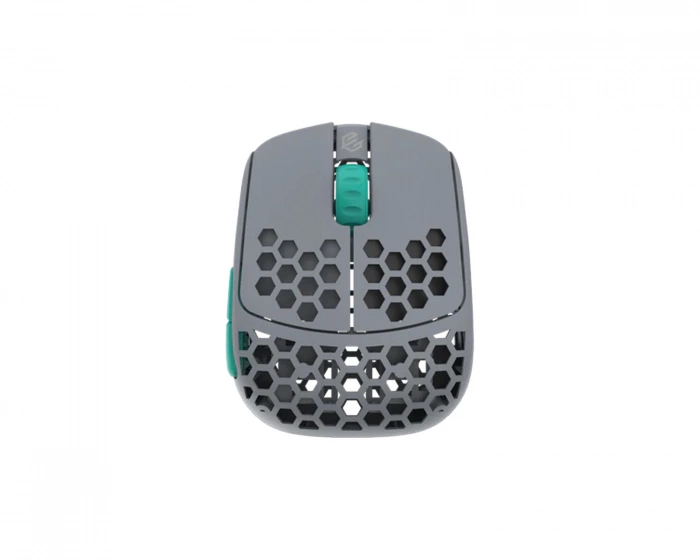 G-Wolves HSK Pro 4K Wireless Mouse Fingertip - Grey/Green