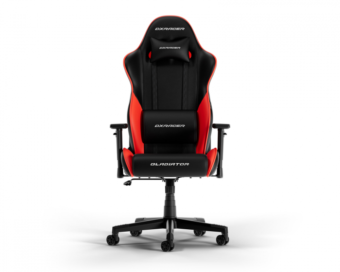 DXRacer GLADIATOR L Black & Red PVC Leather