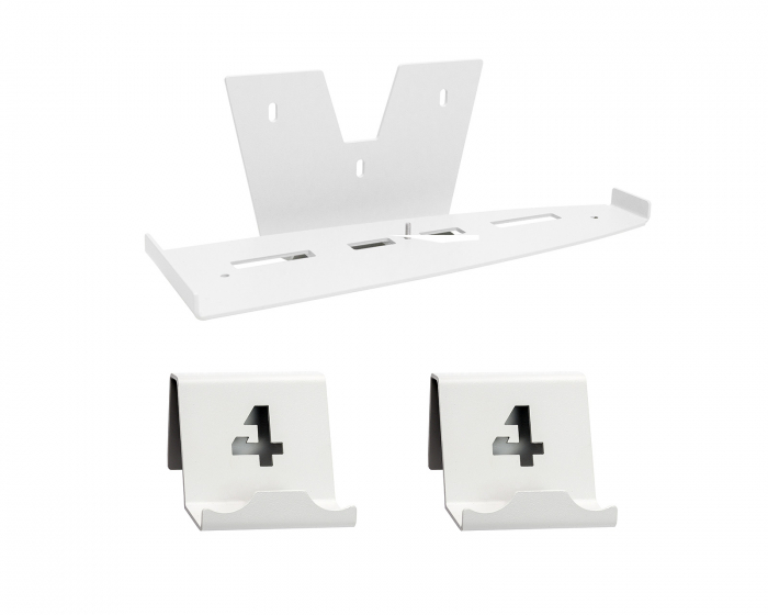 4mount Wall Mount Bundle for PS5 - White