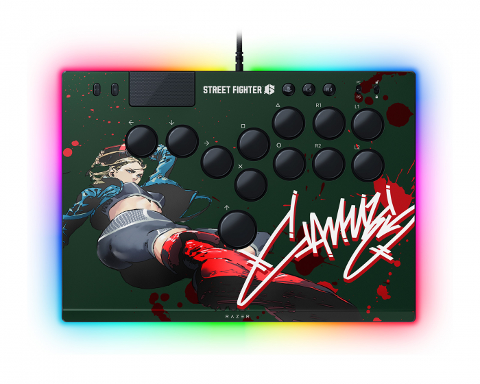 Hori Nintendo Switch Street Fighter II Chun-Li And Cammy Edition Fighting  Stick