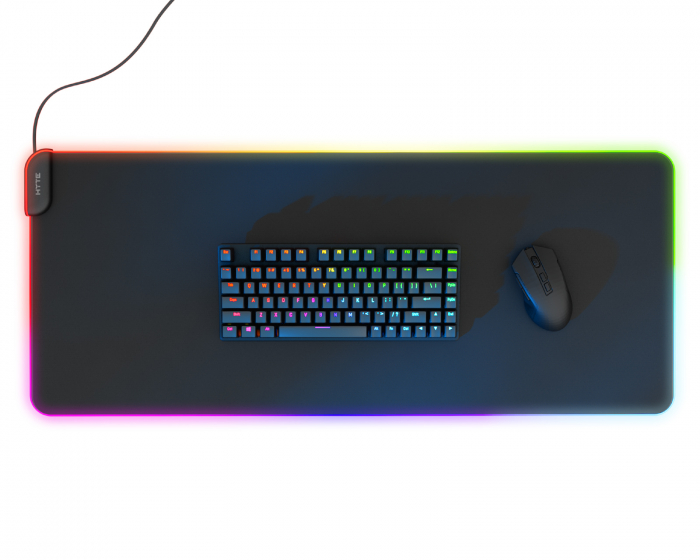 HYTE CNVS RGB Mousepad - Black