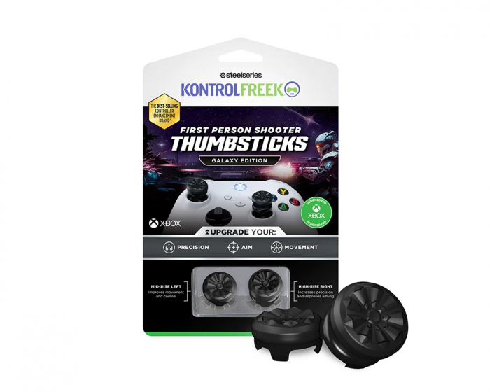 KontrolFreek FPS Galaxy Black Thumbsticks - (Xbox Series/Xbox One)