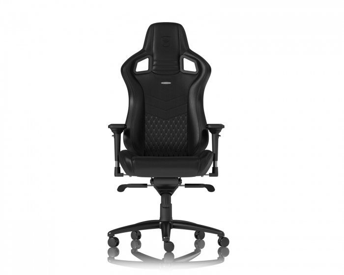 noblechairs EPIC Real Leather - Black / Black