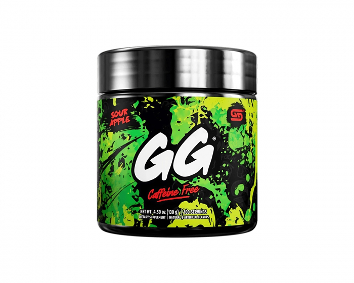 Gamer Supps Sour Apple Caffeine Free - 100 servings