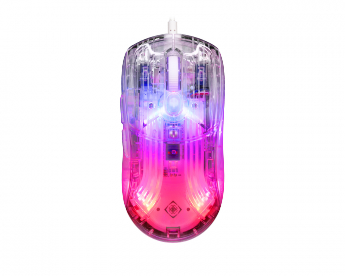 Deltaco Gaming DM330 Transparent RGB Gaming Mouse