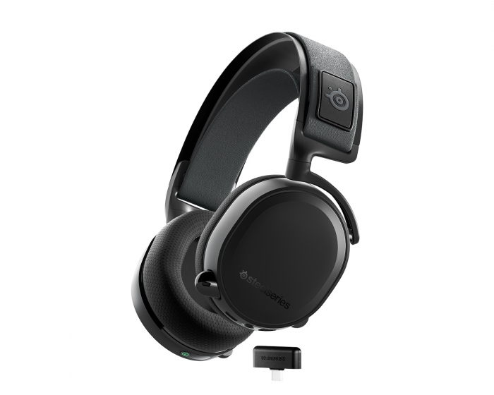 SteelSeries Arctis 7+ Wireless Gaming Headset - Black (Refurbished)
