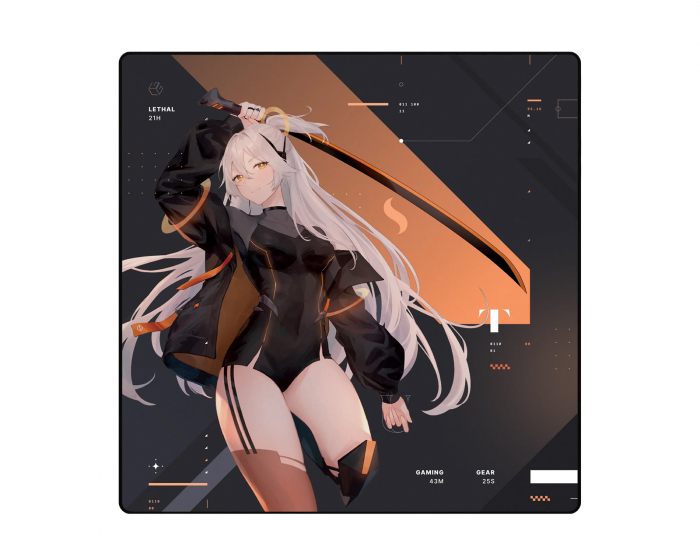 Lethal Gaming Gear Saturn Gaming Mousepad - Saturnus - XL Square - Limited Edition