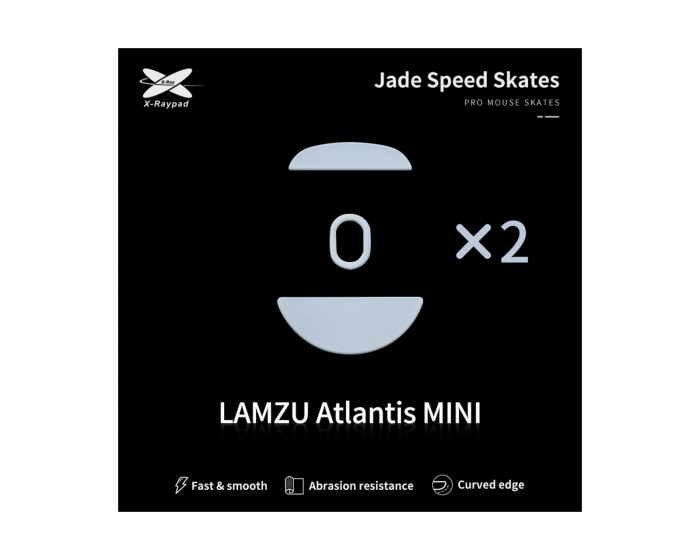 X-raypad Jade Mouse Skates for Lamzu Atlantis Mini