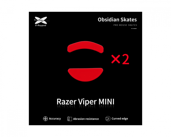 X-raypad Obsidian Mouse Skates for Razer Viper Mini