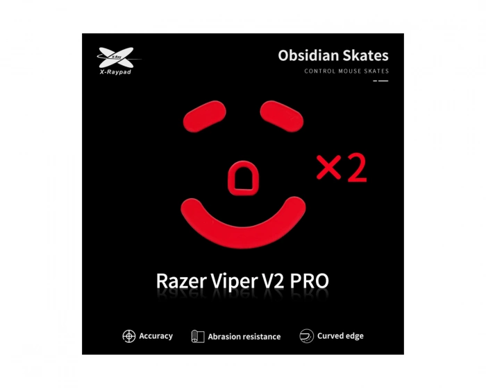 Obsidian Mouse Skates for Razer Viper V2 PRO