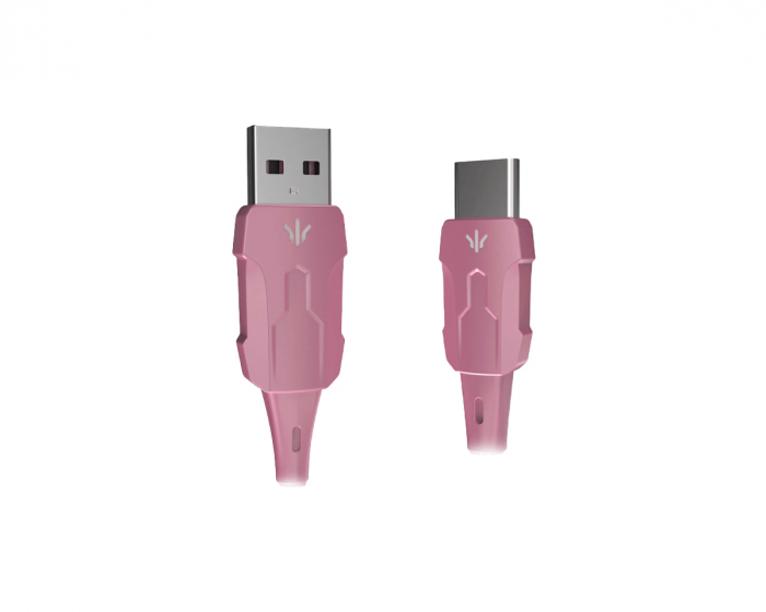 WLMouse Paracord USB-C Cable - Pink