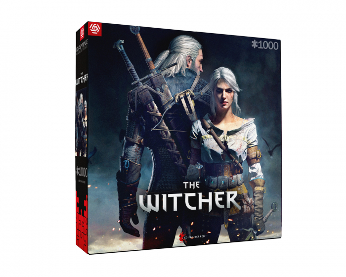 Good Loot Gaming Puzzle - The Witcher: Geralt & Ciri Puzzles 1000 Pieces