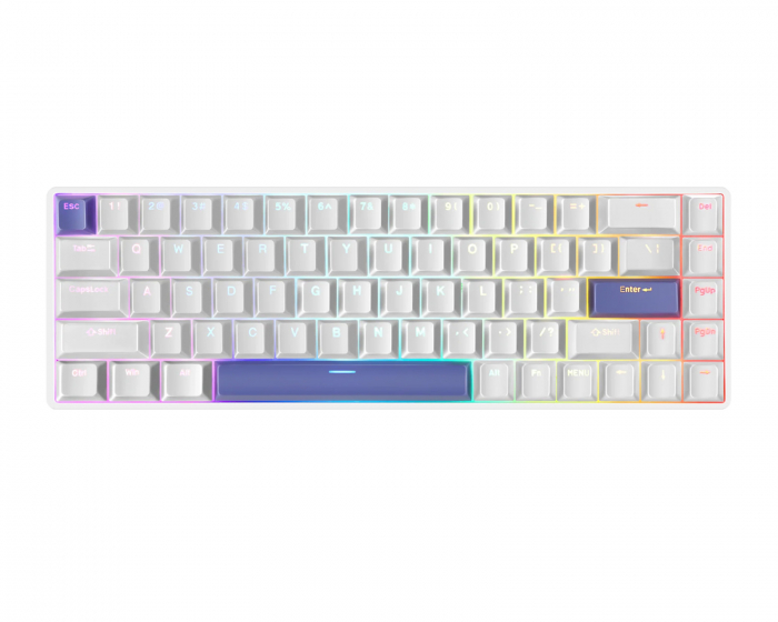 DrunkDeer G65 - Magnetic Switch Gaming Keyboard - White