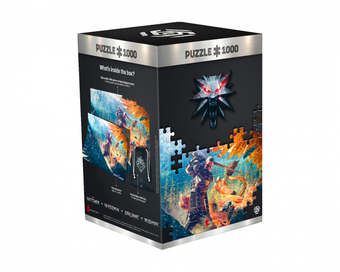 Good Loot Premium Gaming Puzzle - The Witcher: Griffin Fight Puzzles 1000 Pieces