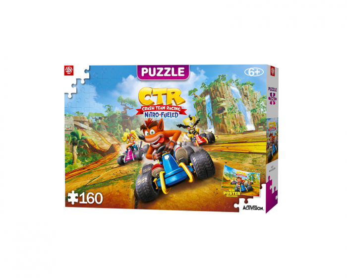 Good Loot Kids Puzzle - Crash Team Racing Nitro-Fueled Puzzles 160 Pieces