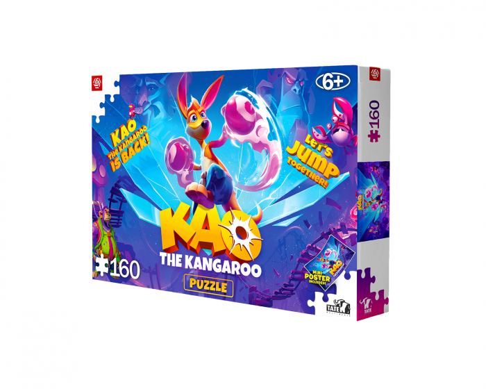 Good Loot Kids Puzzle - Kao The Kangaroo: Kao is Back Puzzles 160 Pieces