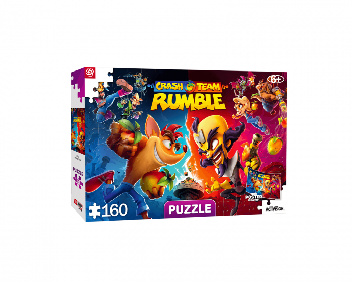Good Loot Kids Puzzle - Crash Rumble Heroes Puzzles 160 Pieces