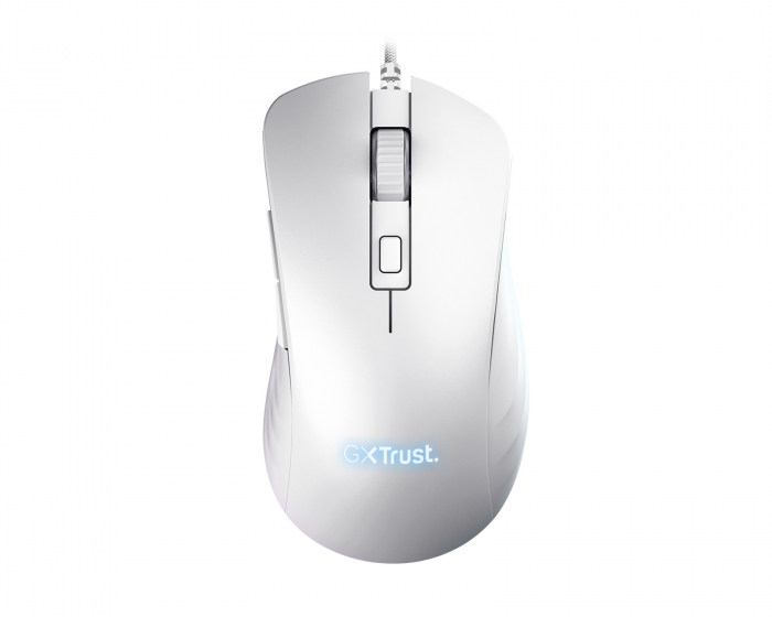Trust GXT 924W YBAR+ Gaming Mouse - White