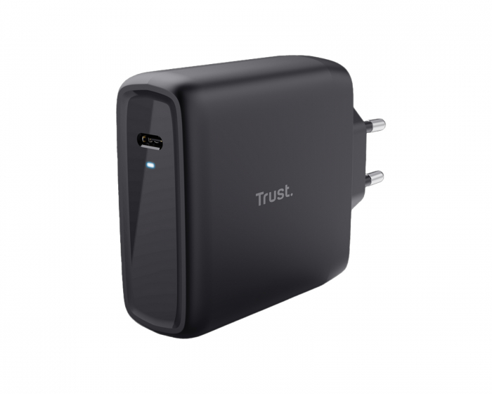 Trust USB-C Maxo Laptop Charger 100W - Black