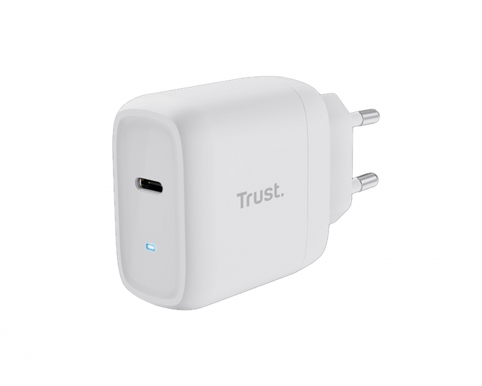 Trust USB-C Maxo Laptop Charger 45W - White
