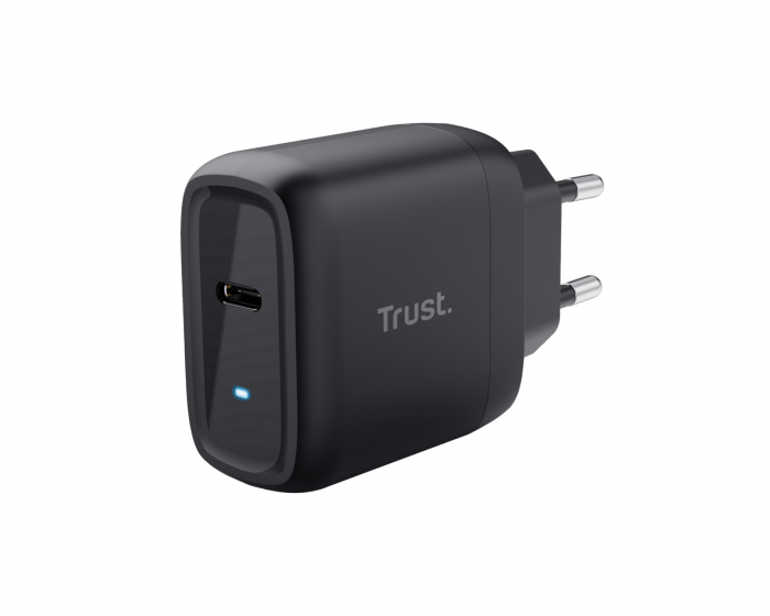 Trust USB-C Maxo Laptop Charger 45W - Black