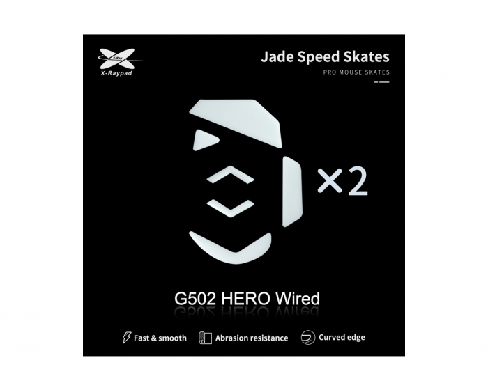 X-raypad Jade Mouse Skates for Logitech G502 Hero Wired