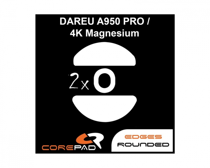 Corepad Skatez PRO for Dareu A950 PRO/A950 PRO 4K/A950 PRO 4K Magnesium