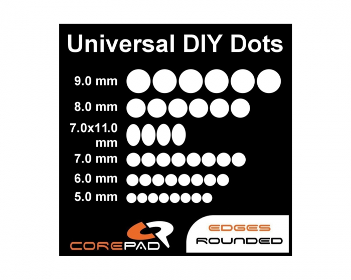 Corepad Skatez for Universal Use - Dots 0.75mm