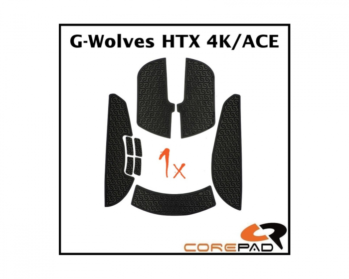 Corepad Soft Grips for G-Wolves HTX 4K/ACE - White