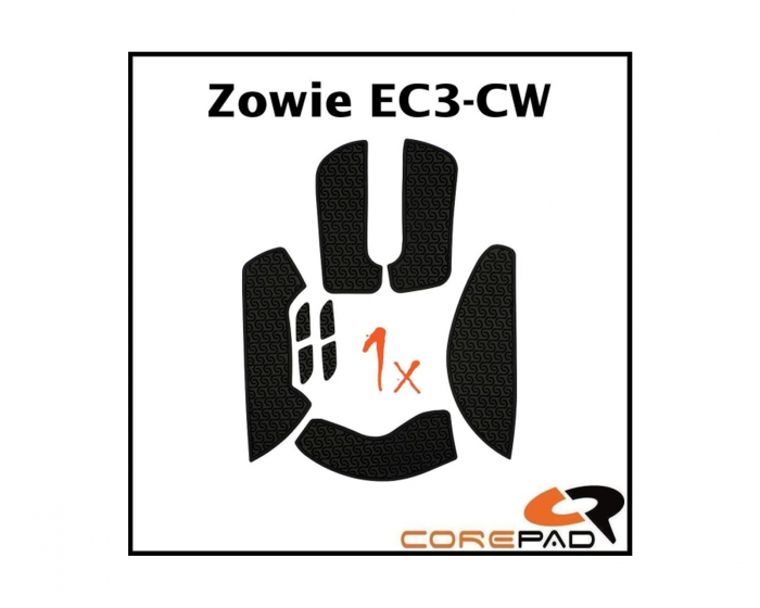 Corepad Soft Grips for Zowie EC3-CW - Black