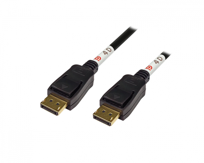 Deltaco 8K DisplayPort Cable 2.1 - 0.5 m