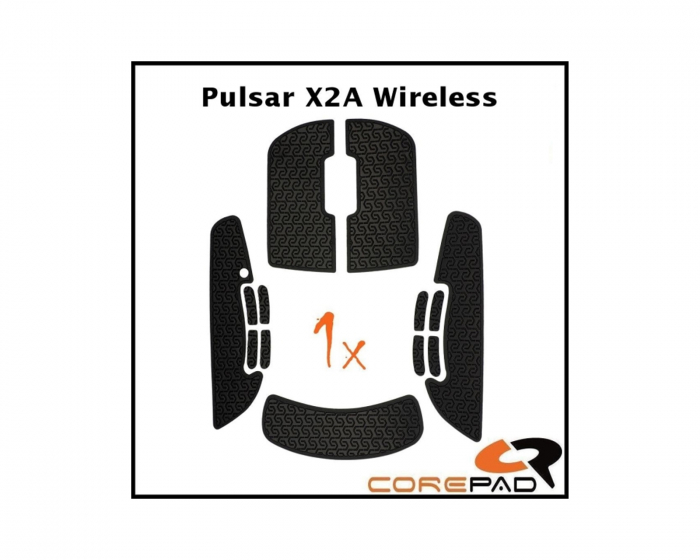 Corepad Soft Grips for Pulsar X2A Wireless - Black