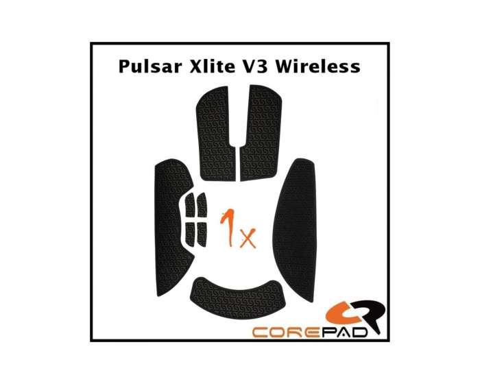 Corepad Soft Grips for Pulsar Xlite V3 Wireless - Black