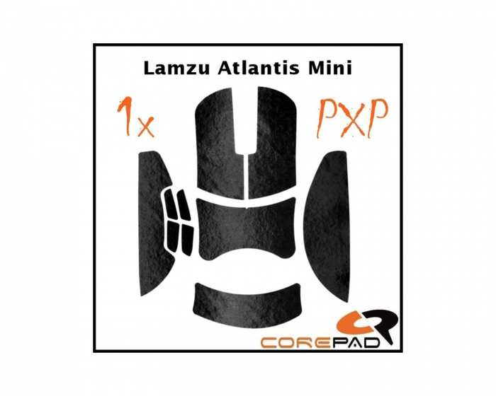 Corepad PXP Grips for Lamzu Atlantis Mini - Black